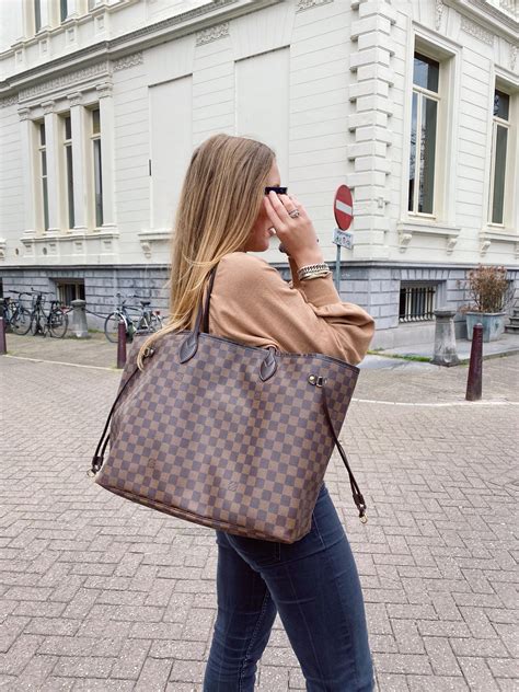 lv neverfull outfit|louis vuitton neverfull colors.